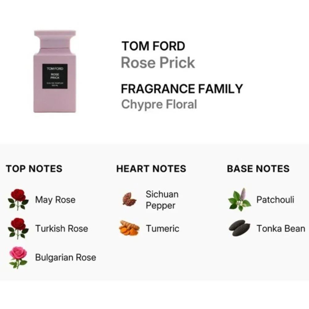 TOM FORD Rose Prick Eau de Parfum; 100 ML BNIB - Picture 4 of 7